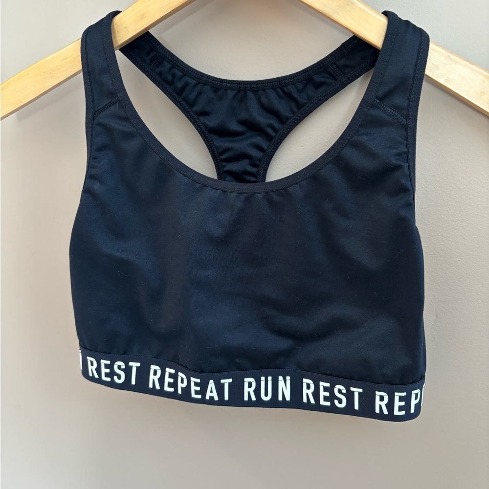 Black Sports Bra